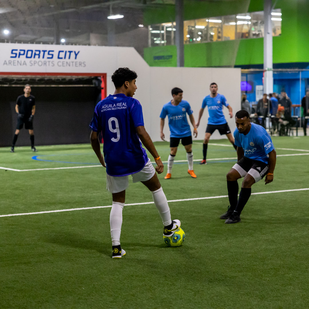 Recreational indoor cheap soccer near me